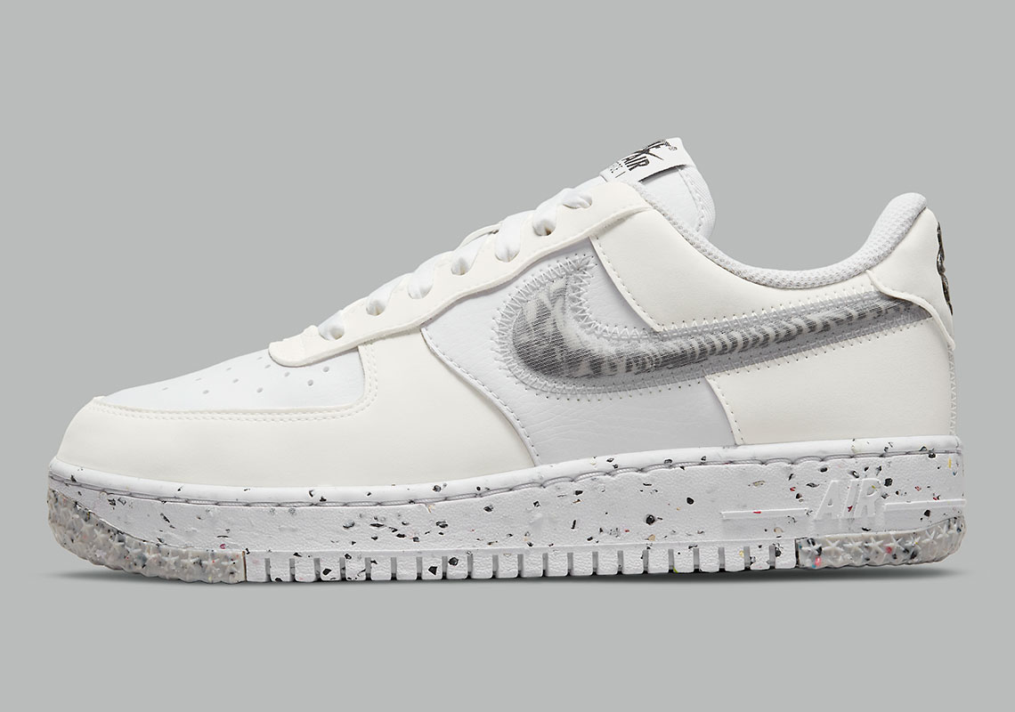 Nike Air Force 1 Low Crater White Sail DH0927-101 | SneakerNews.com