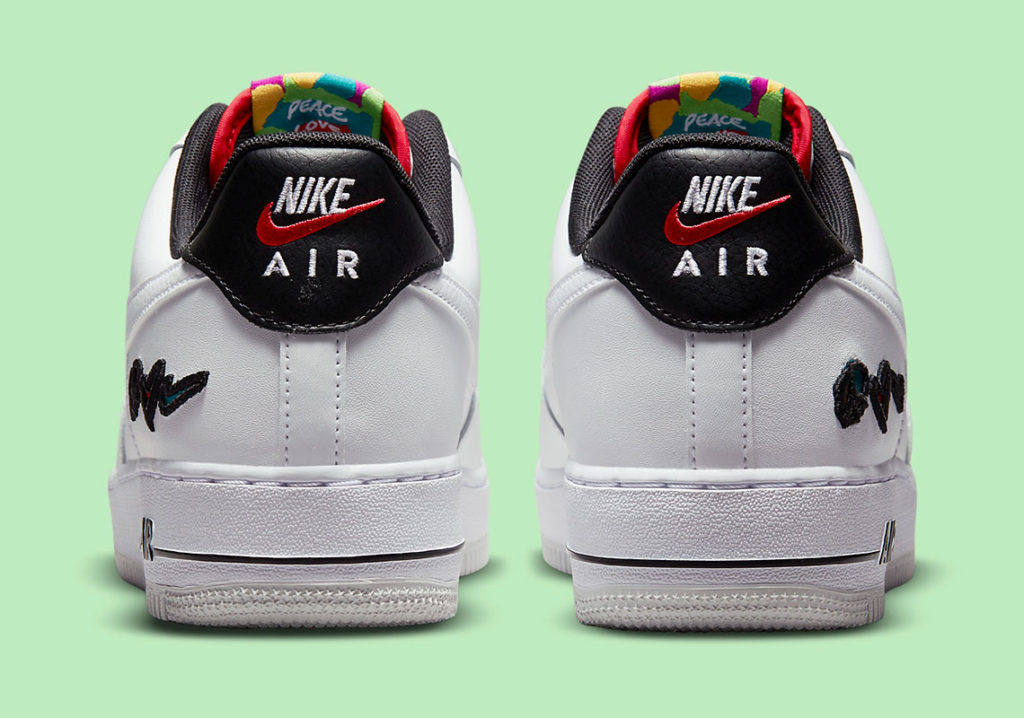 Nike Air Force 1 Peace, Love Basketball DM8148-100 | SneakerNews.com