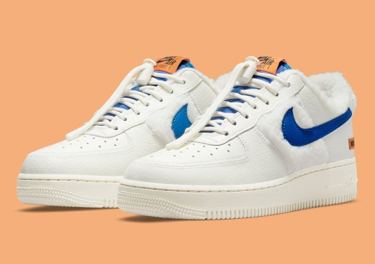 Climb The Himalayans With This Sherpa Fleece Lined Nike Air Force 1