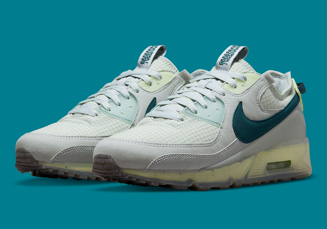 The Nike Air Max 90 Terrascape Combines Seafoam And Dark Teal Green