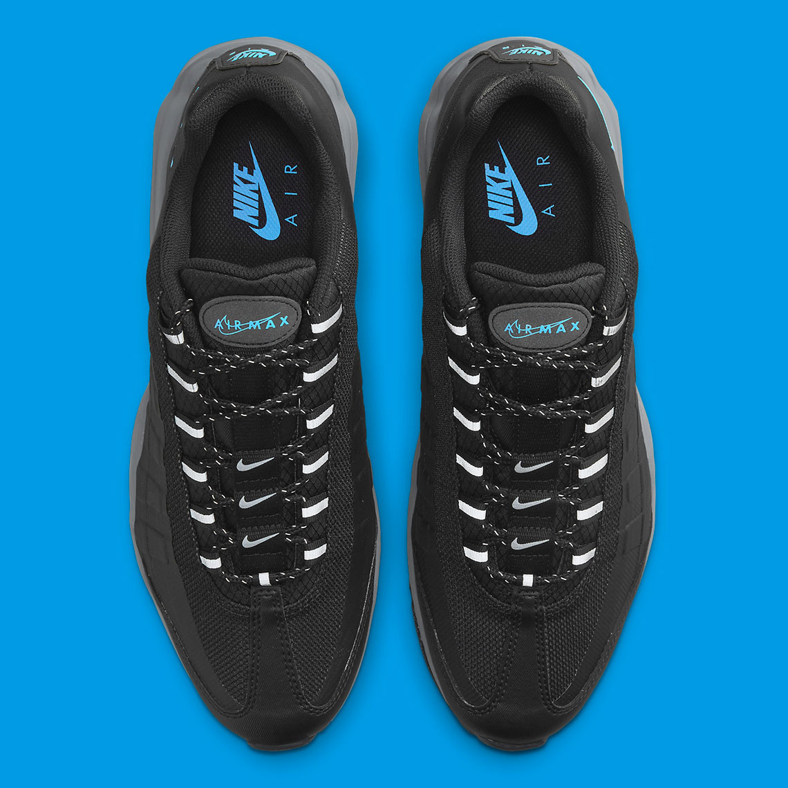 Nike Air Max 95 Black Blue Do6705 001 8