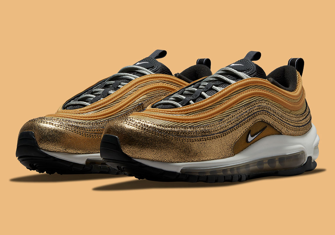 Nike Air Max 97 Cracked Gold DO5881-700 | SneakerNews.com