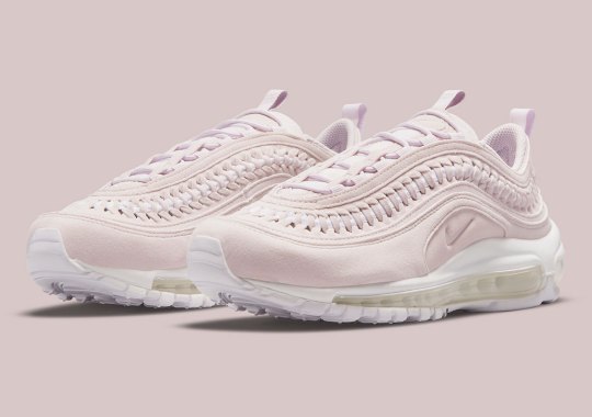 Soft Suedes And Braided Details Dress Up This Elegant Pink Nike Air Max 97 LX