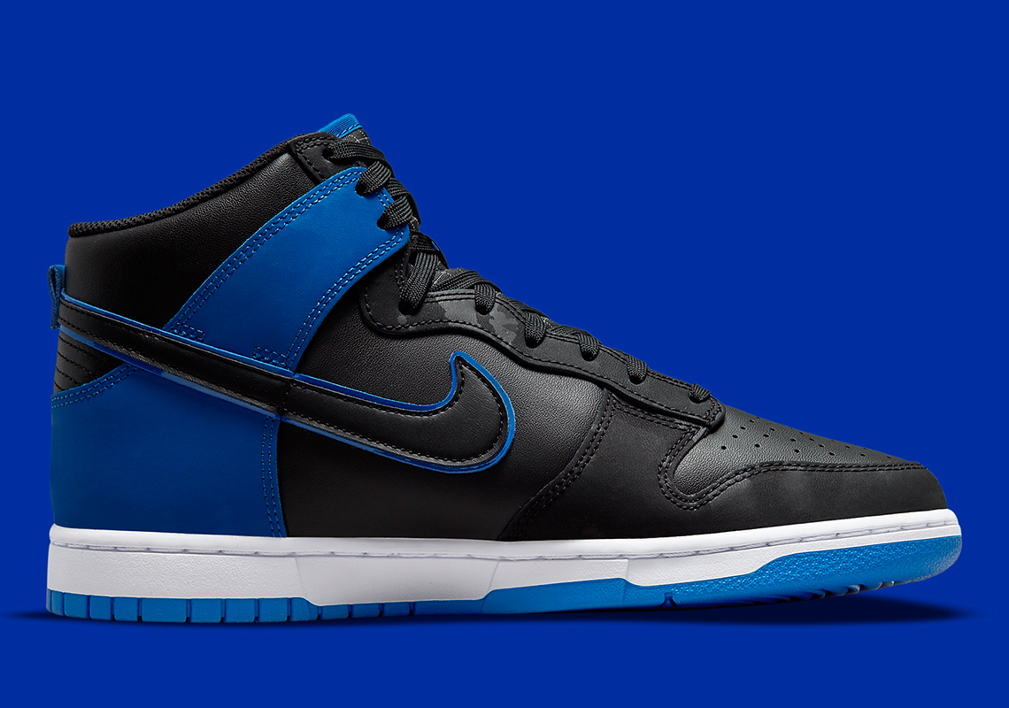 nike high dunk retro blue