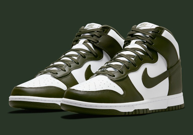 Nike™ Dunk High \'Cargo Khaki\' 2017 DD1399-107 Men Sz 10.5 Nike Dunk High Cargo Khaki DD1399-107 Release Date | Hypebeast main image 3