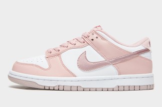 nike dunk low gs pink velvet 1