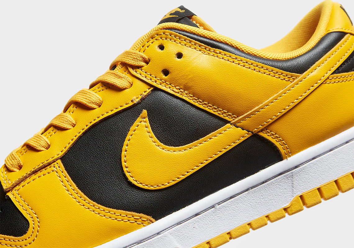 Nike Dunk Low Iowa Black Goldenrod White DD1391-004 | SneakerNews.com