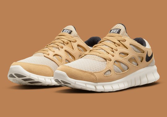 Flax-Colored Overlays Dress This Autumn-Ready Nike Free Run 2