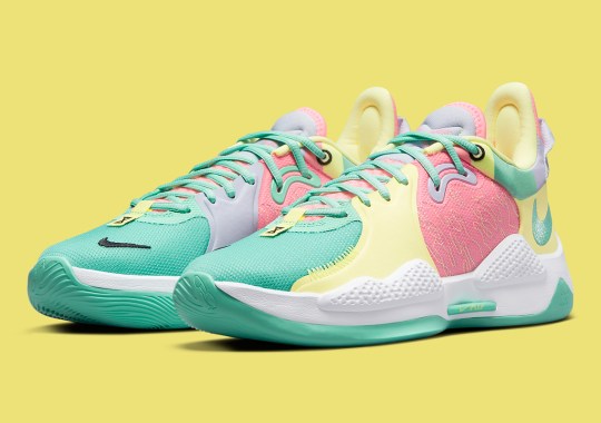 Full Range Of Pastels Appear On The Nike PG 5 “Daughters”