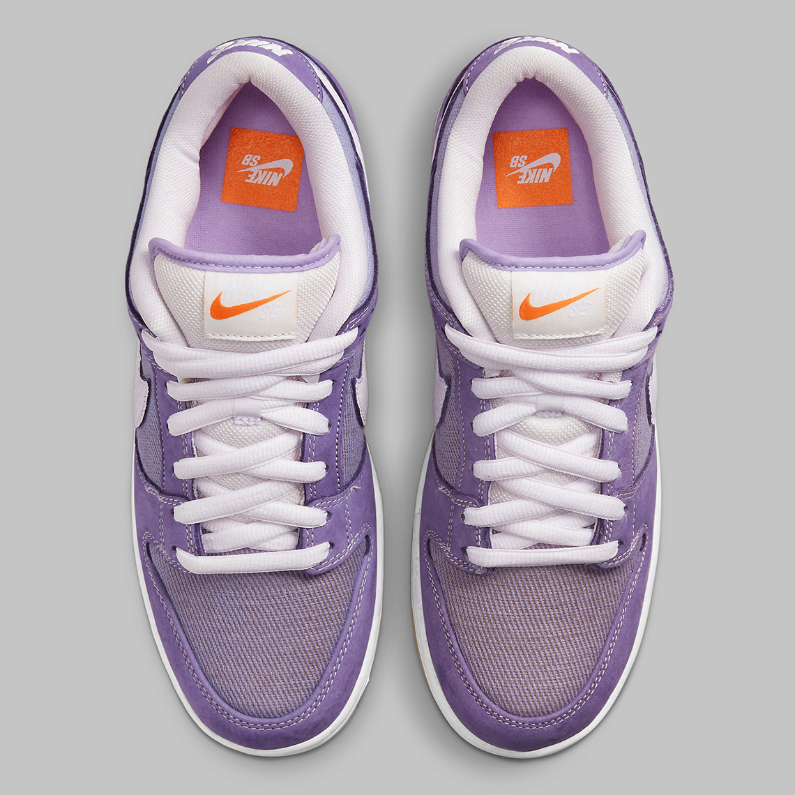 Nike SB Dunk Low Purple Unbleached Pack DA9658-500 | SneakerNews.com