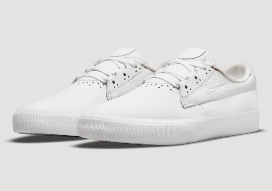 The Nike SB Shane Premium Gets A Classic Triple White Leather