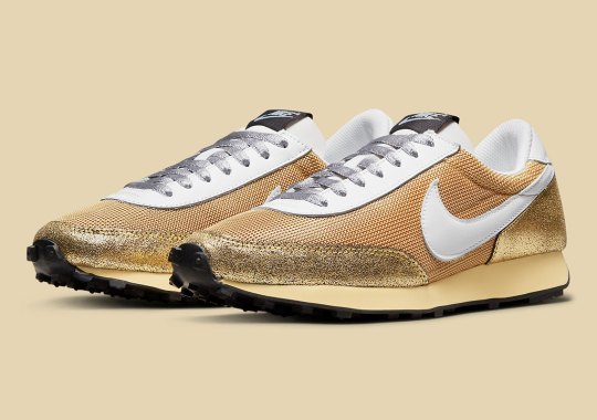 The Nike Waffle Trainer 2 Is Next To Glisten In Cracked Disconcert Leathers