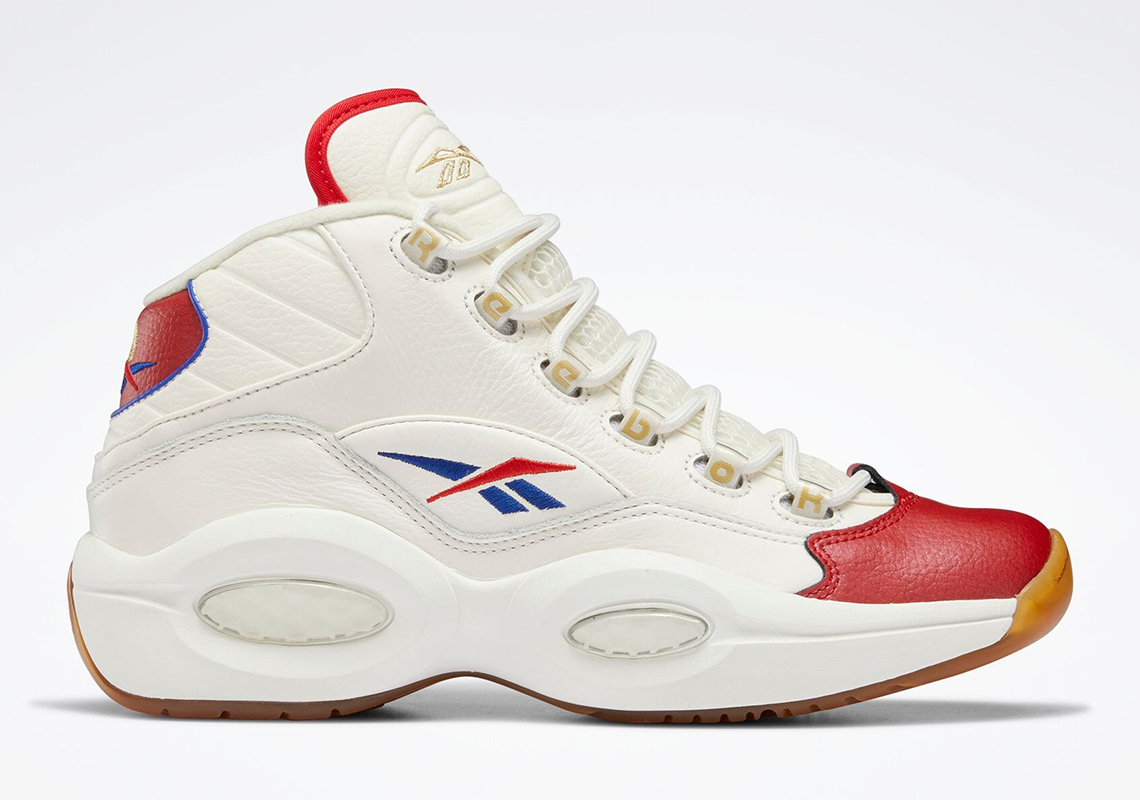 red white and blue reebok questions