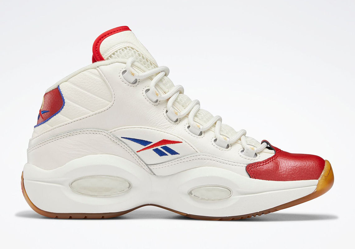 Reebok Question Mid Red Blue Gold Gz7099 6