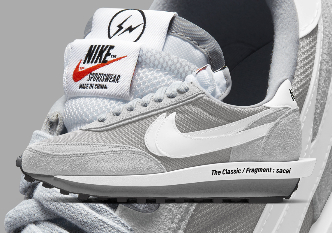 fragment sacai Nike LDWaffle Grey DH2684-001 | SneakerNews.com