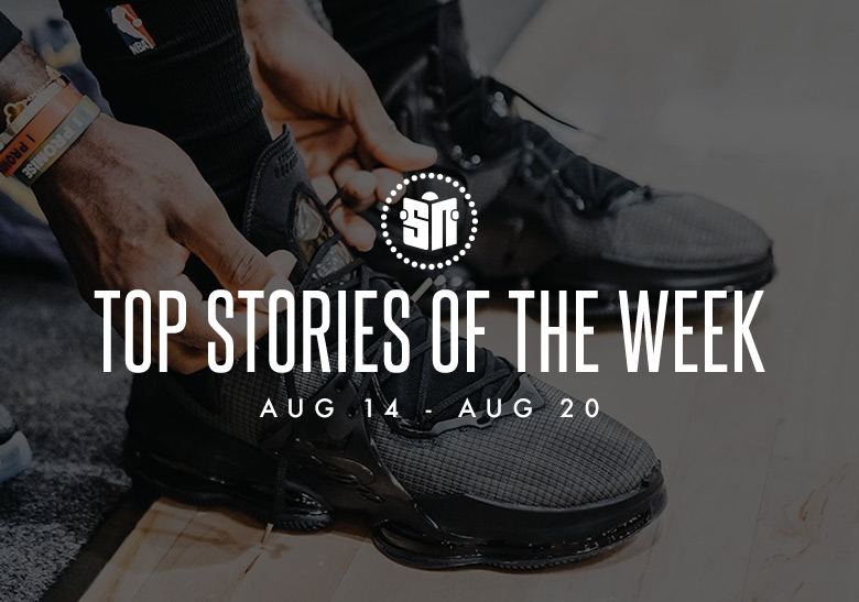 Thirteen Can’t Miss Sneaker News Headlines from August 14th to August 20th