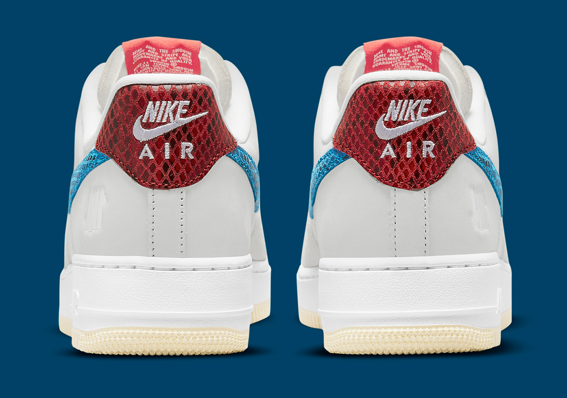 Undefeated Nike Air Force 1 5 On It Dm8461 001 Release Date 7