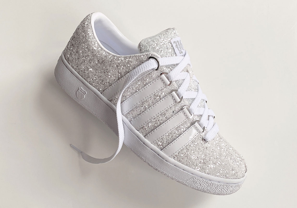 Yg And K Swiss Team Up For The Glitter Covered K Swiss Classic Lx Disco 2