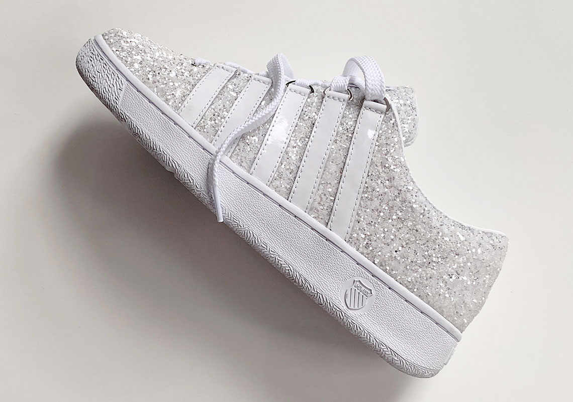 Yg And K Swiss Team Up For The Glitter Covered K Swiss Classic Lx Disco 3