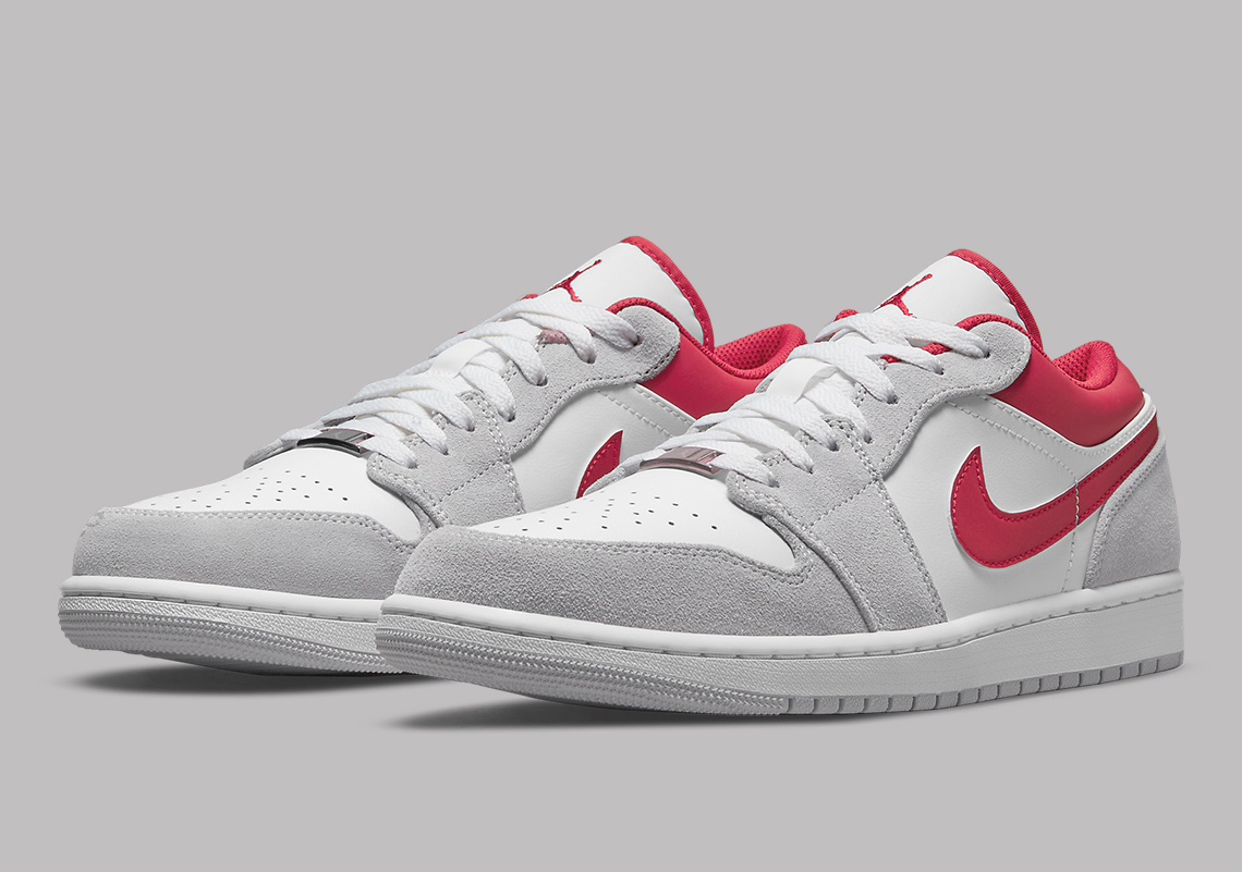 jordan 1 low light smoke grey gym red