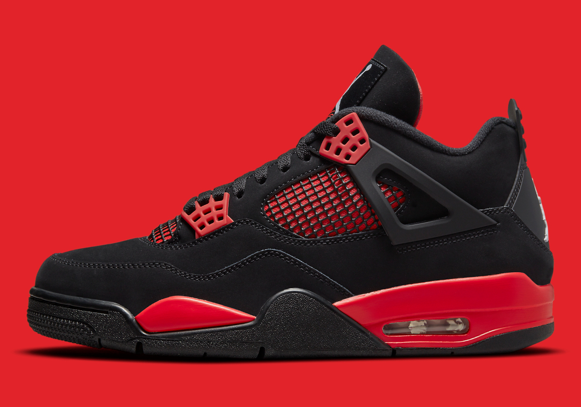 jordan 4 noir et rouge