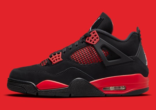 Official Images Of The Air Jordan 4 “Red Thunder”