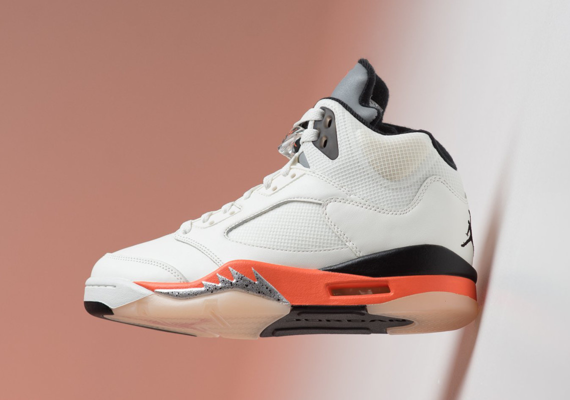 air jordan retro 5 orange blaze