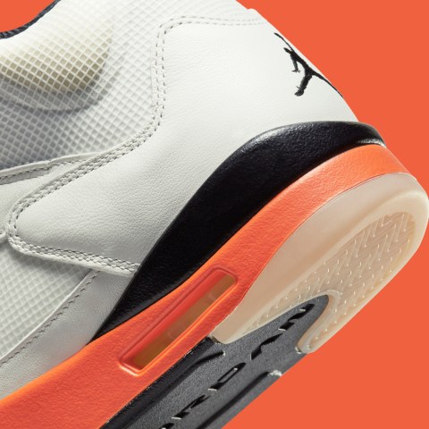 Air Jordan 5 Sail Orange Blazer DC1060-100 Release | SneakerNews.com