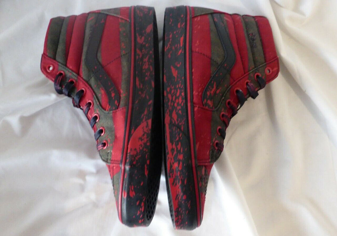 vans sk8 hi nightmare on elm street