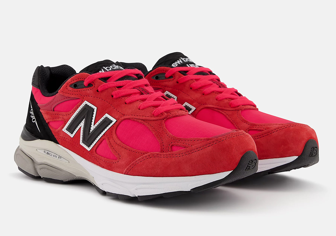 The New Balance 990v3 Is Returning On October 1st In Red Suede