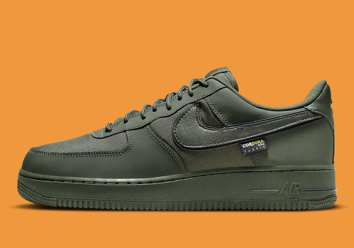 Nike Air Force 1 Cordura Cargo Khaki DO6701-300 | SneakerNews.com