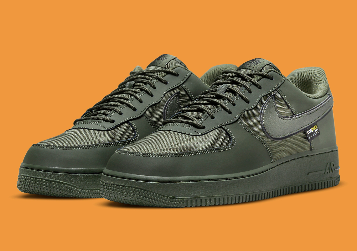 A Cordura-Covered Nike Air Force 1 Low Appears In "Cargo Khaki"