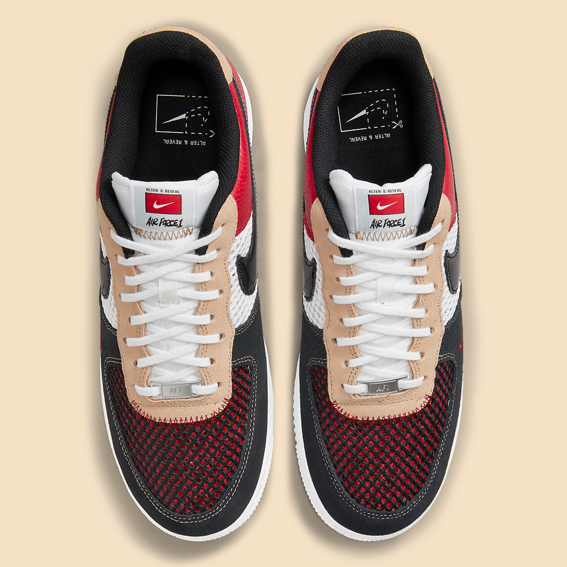 Nike Air Force 1 '07 LV8 'Alter & Reveal' | Red | Men's Size 8