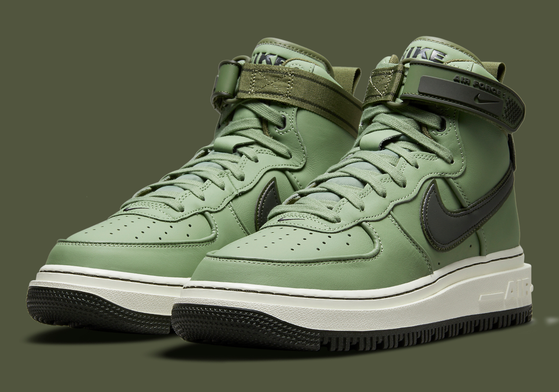 Nike Air Force stockx 1 High Boot Green DA0418 300 4