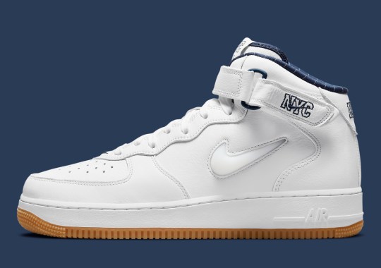 This Nike Air Force 1 Mid Is A Must For Yankees Fans