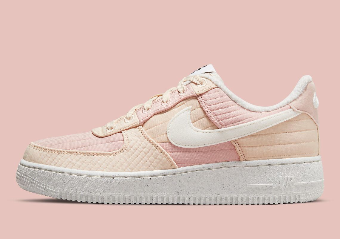 An Asymmetrical Pink Look Lands On The Nike Air Force 1 Toasty