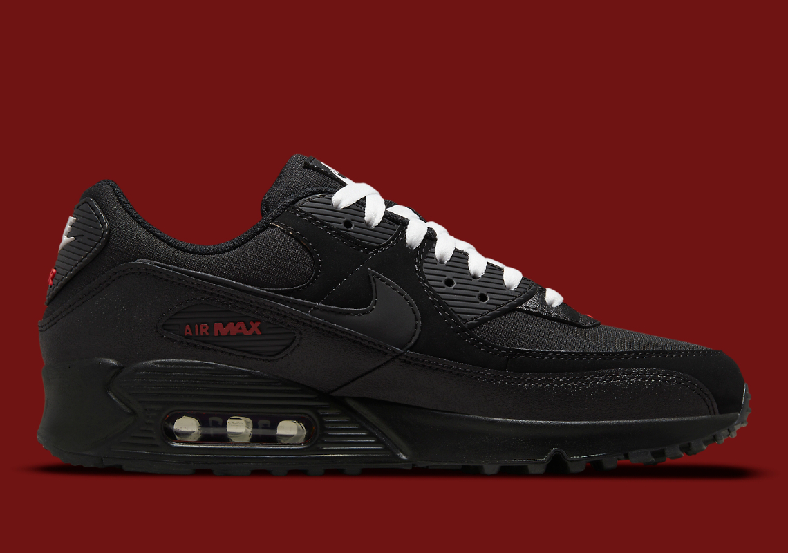 Black and red nike air max 90 shoes photo – Free Germany Image on