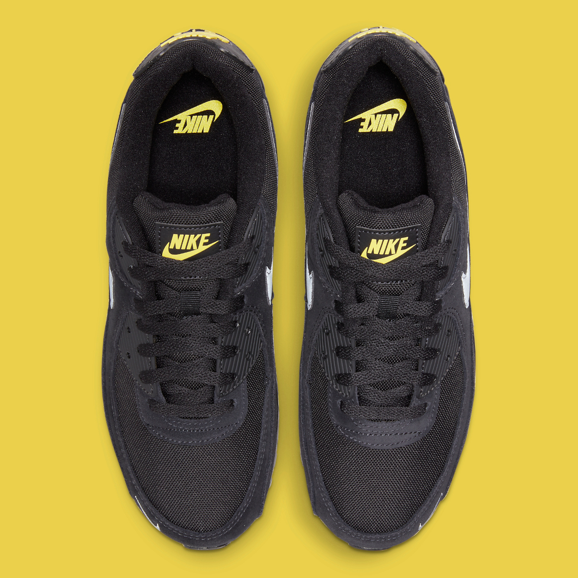 Nike Air Max 90 Black Yellow DO6706-001 Release | SneakerNews.com