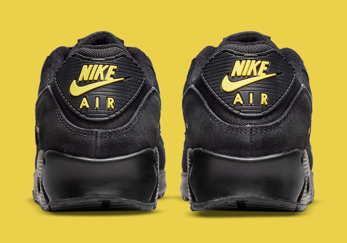 Nike Air Max 90 Black Yellow DO6706-001 Release | SneakerNews.com