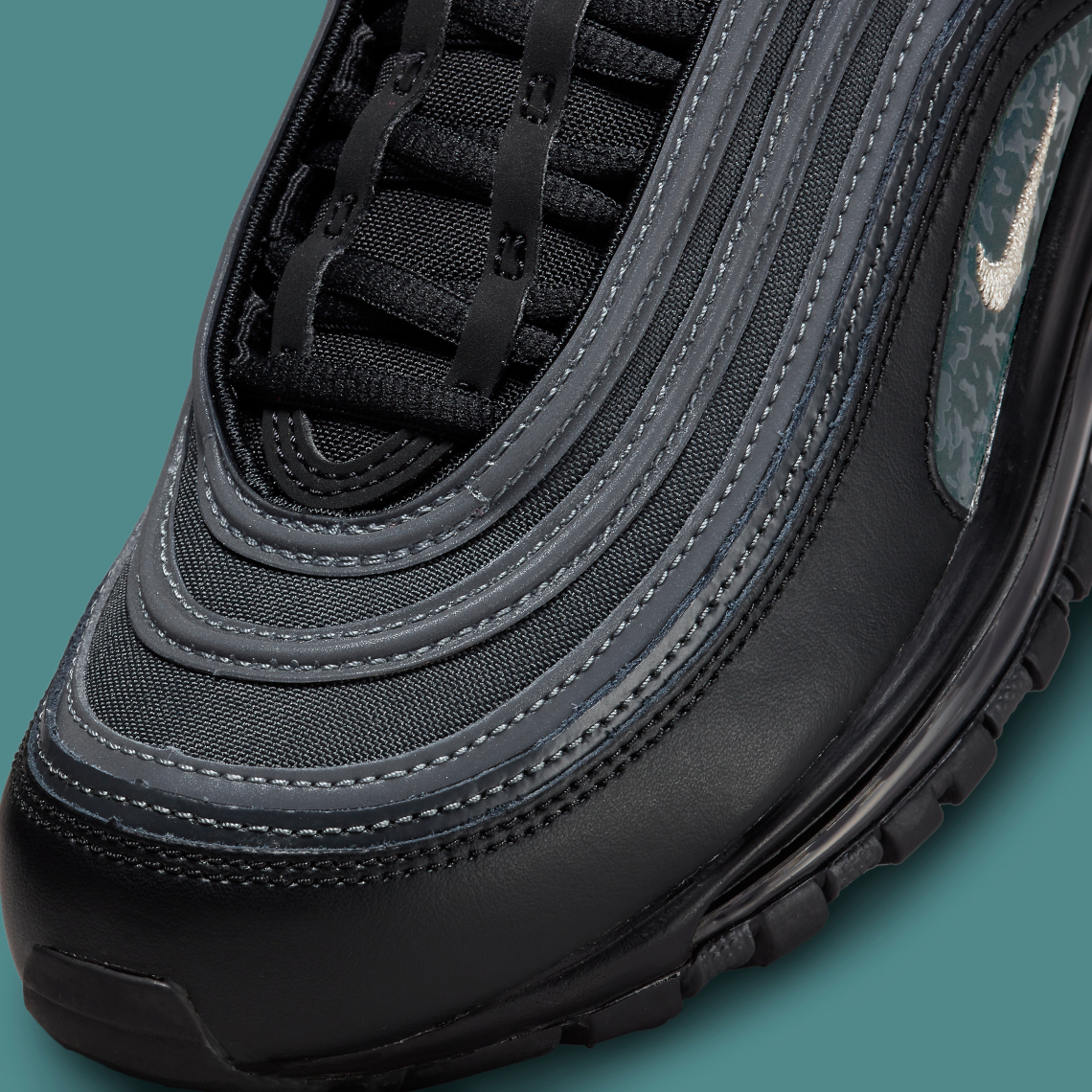 salario Muchas situaciones peligrosas Regulación Nike Air Max 97 Black Emerald Green DH0558-001 | SneakerNews.com
