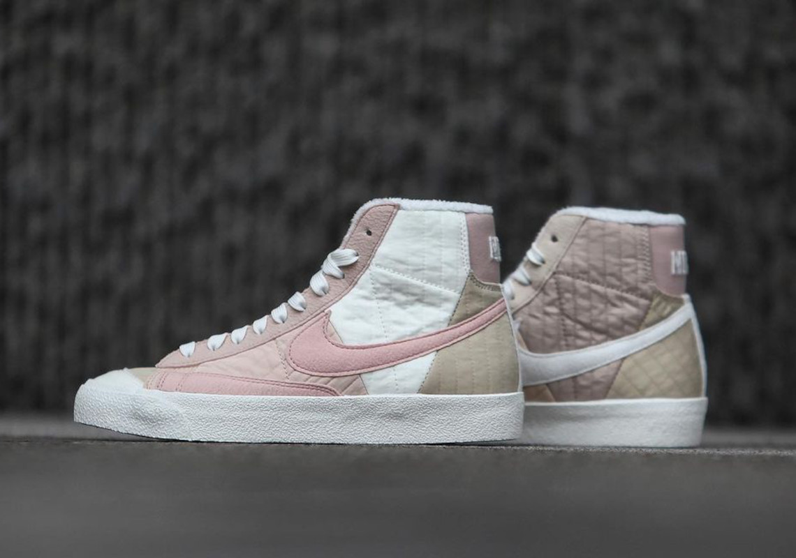 Pink Color-Blocking Takes Over The Latest Nike Blazer Mid Next Nature