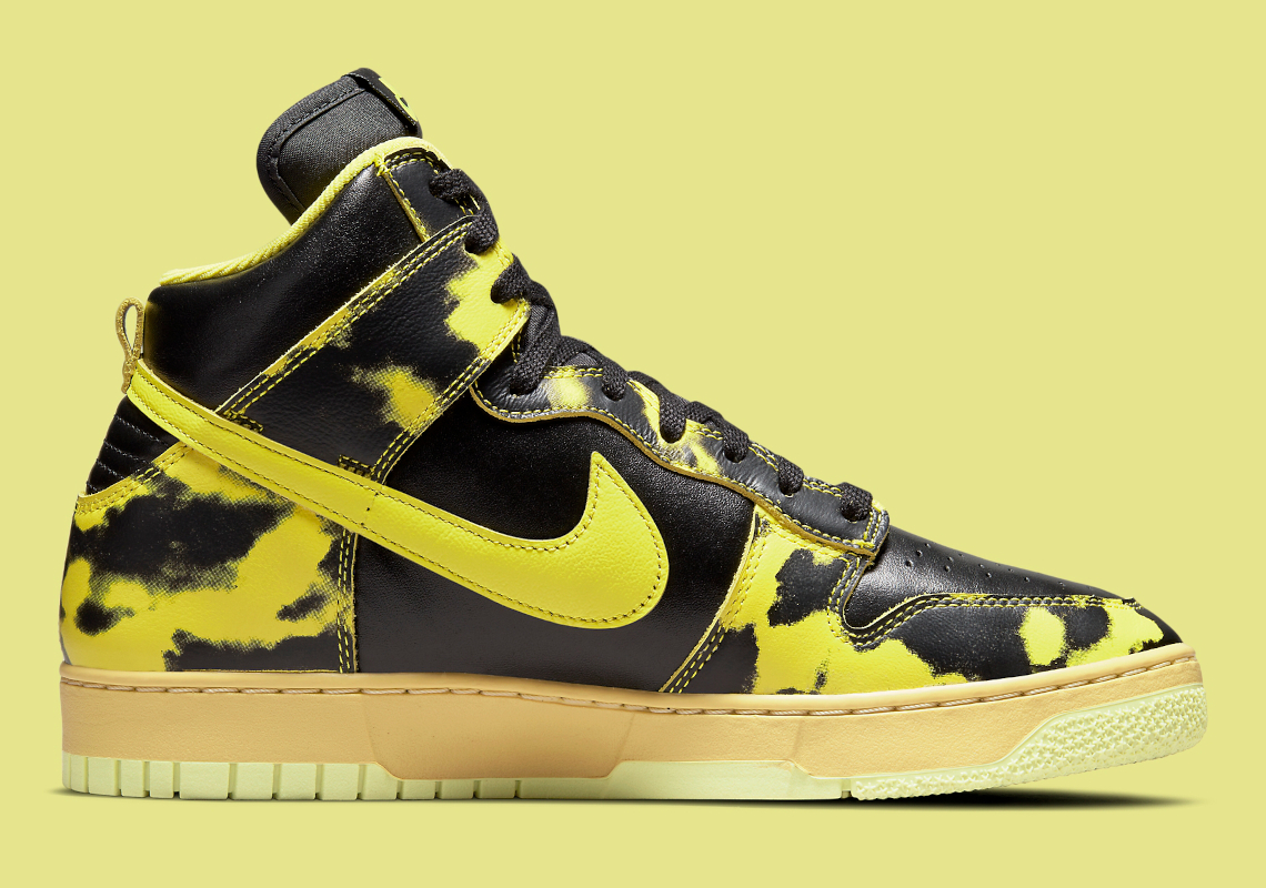 Nike Dunk High 1985 Yellow Acid Wash DD9404-001 | SneakerNews.com