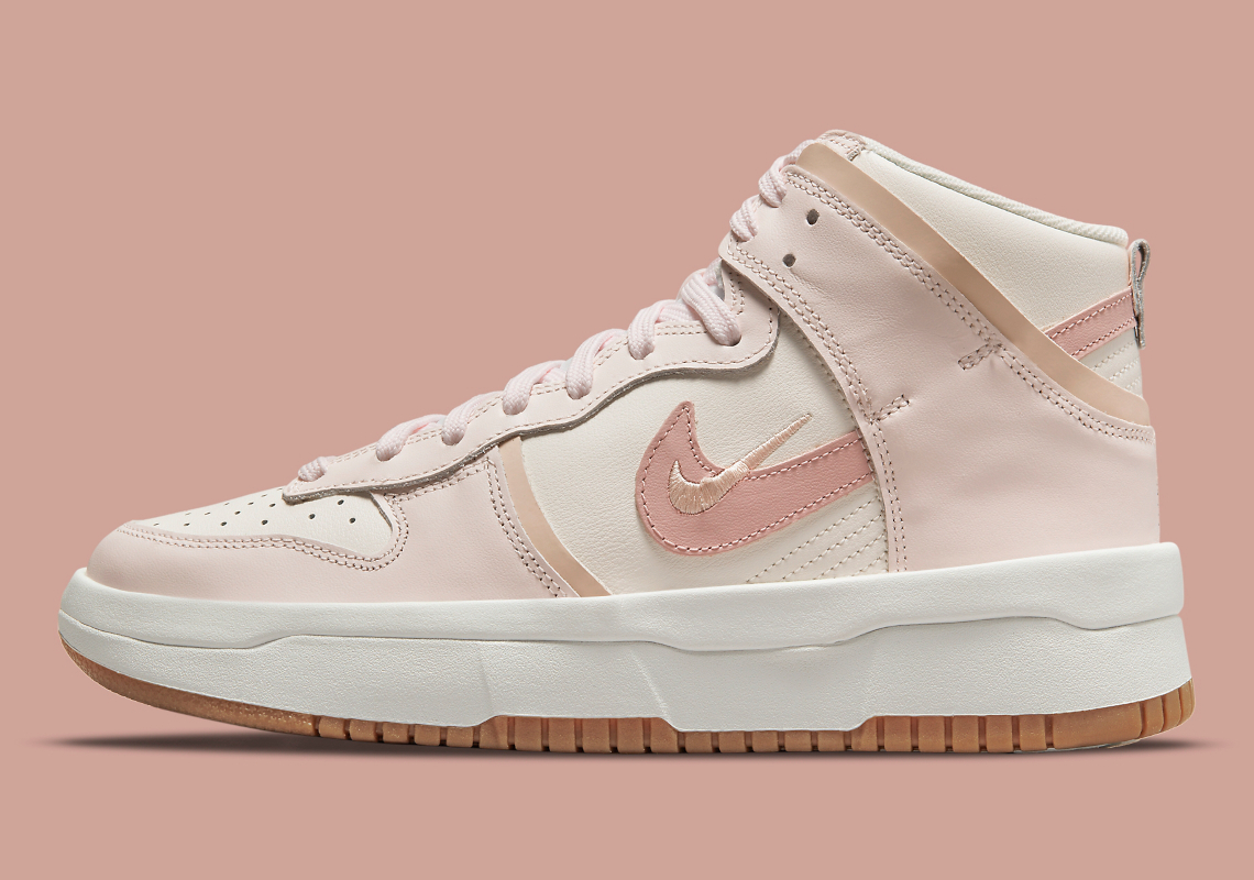 Nike dunk high rosa hot sale