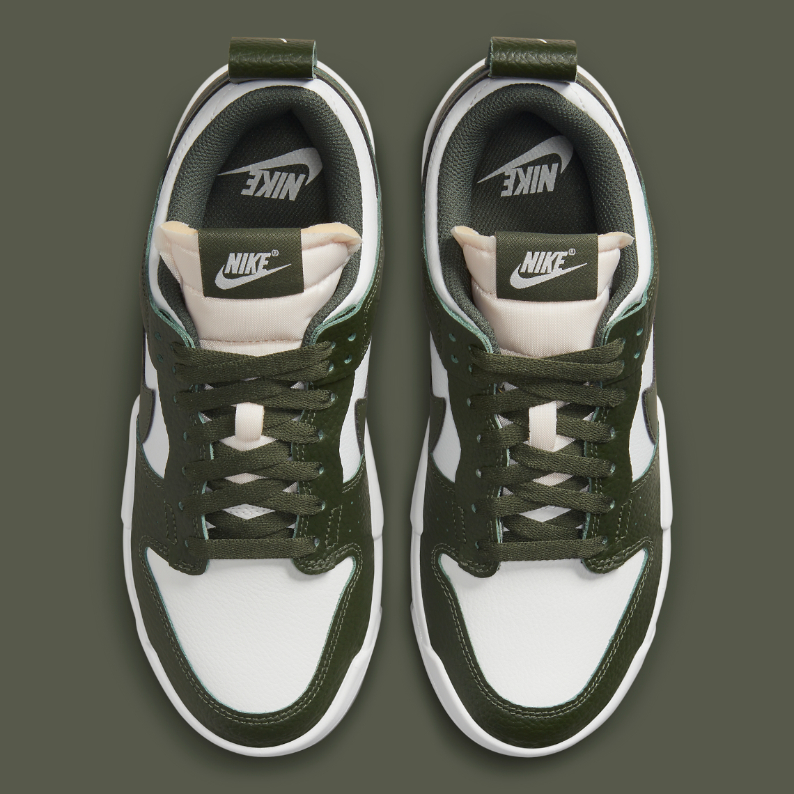 Dark green outlet nike dunks