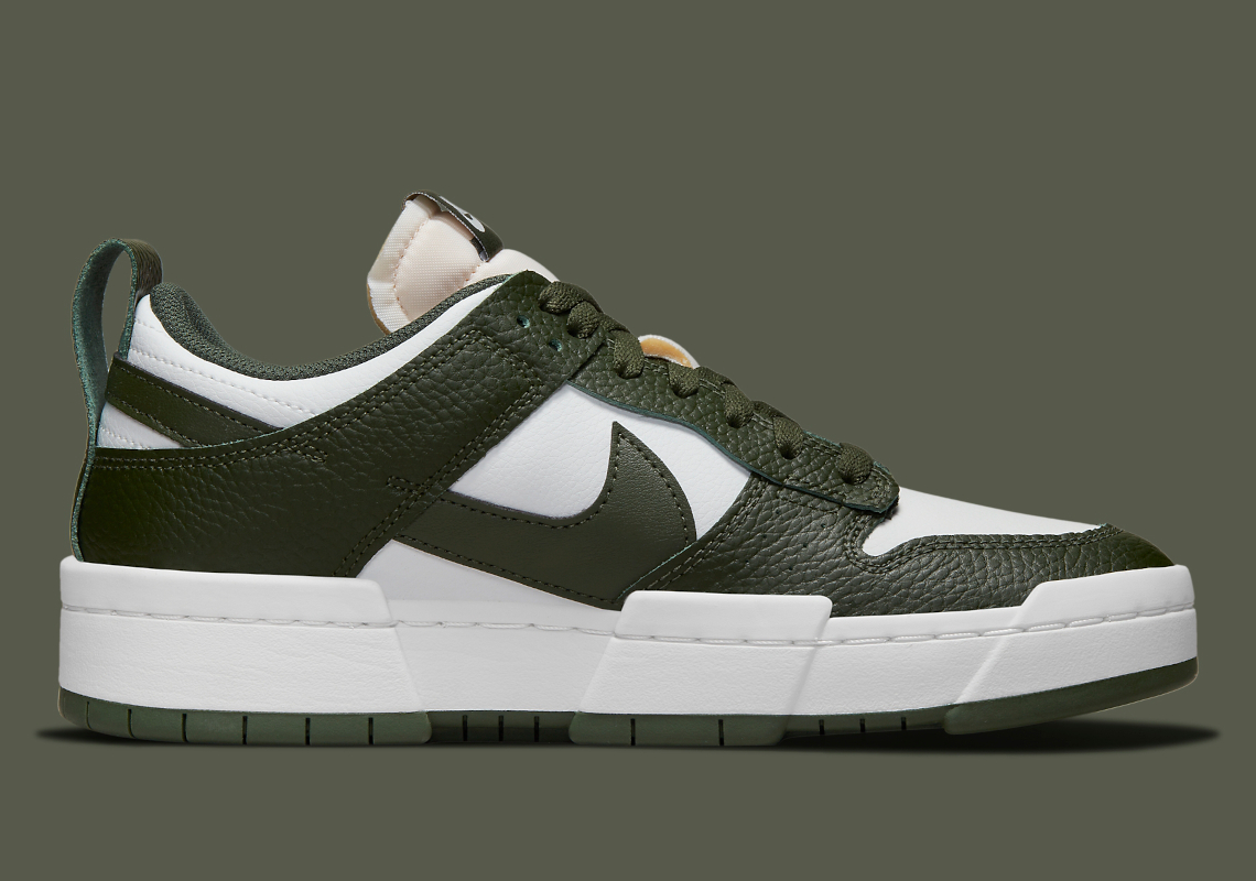 nike dunk low disrupt dark green