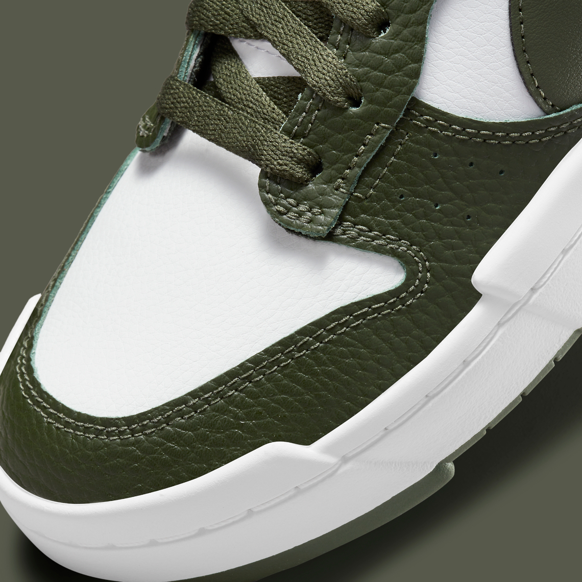 nike dunk low disrupt dark green