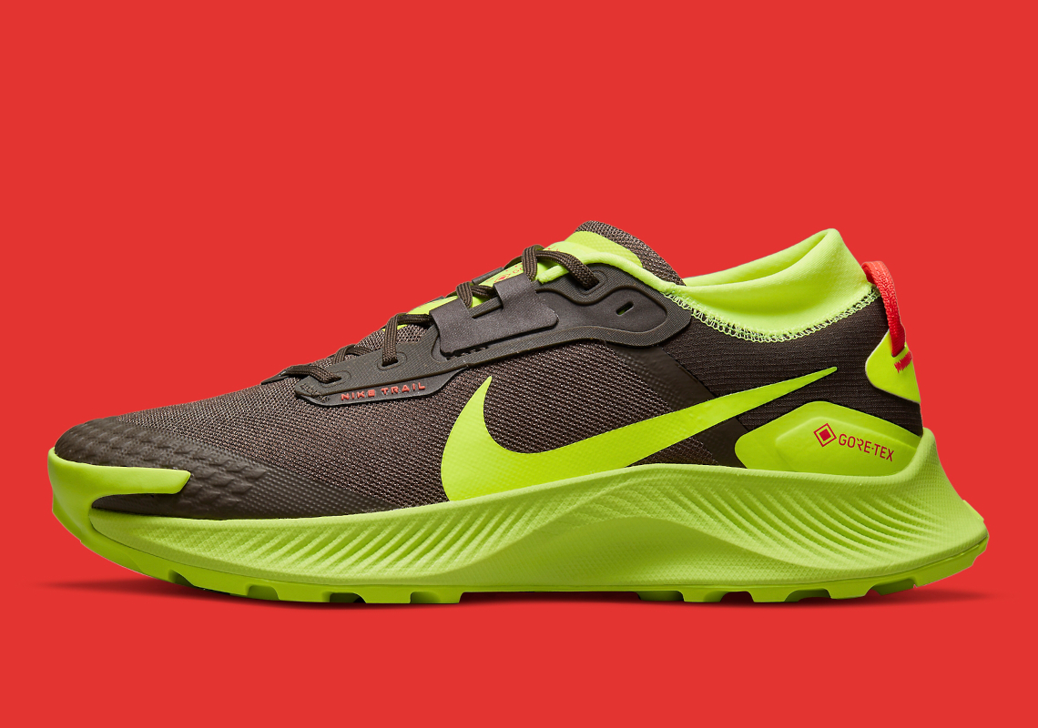 The Nike Pegasus Trail 3 GORE-TEX Appears In "Brown/Volt"