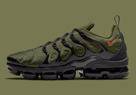 This Nike Vapormax Plus Ostensibly Draws Inspiration From The UNDEFEATED x AJ4 Color Scheme