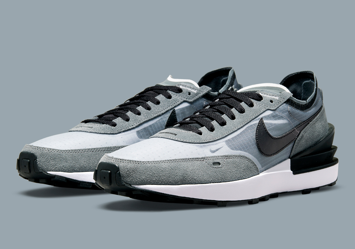 nike grey waffle one