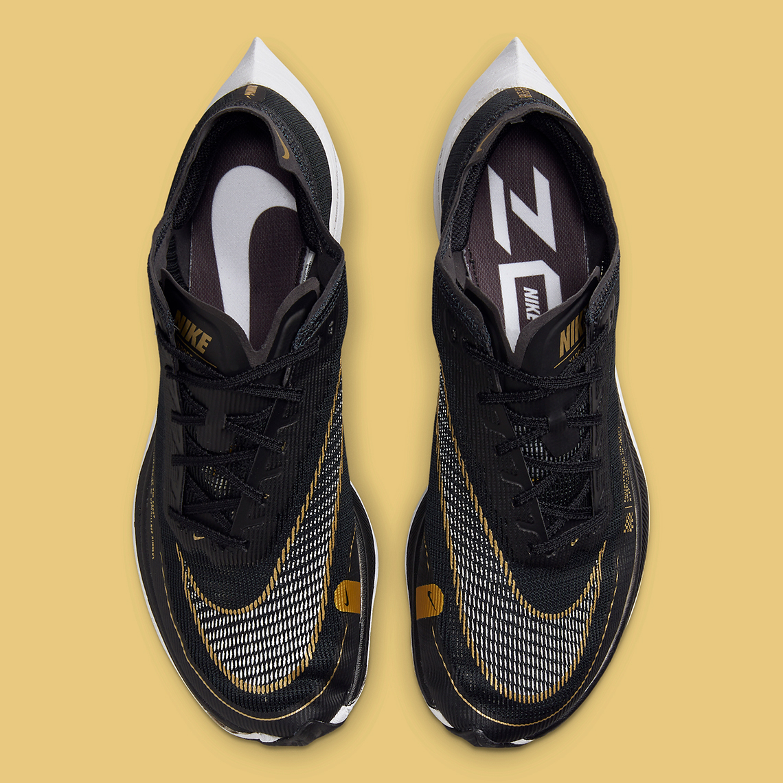 Nike Zoom Vaporfly Next Black Gold Cu4111 001 3